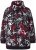 Ulla Popken Ribbon Print Turtleneck Sweatshirt Black - Sweatshirts & hoodies - 