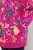 Ulla Popken Ribbon Print Turtleneck Sweatshirt Cherry Red - Sweatshirts & hoodies - Sweats, hoodies et mailles douillets