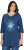 Ulla Popken Floral Print 3/4 Sleeve V-Neck Tee Mint Green - T-shirts imprimés pour femme - 