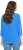 Ulla Popken Make It Amazing 3/4 Sleeve Graphic Tee Pacific Blue - T-shirts imprimés pour femme - 