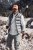 JP1880 Quilted Vest Outdoor Stand-up Collar Grey - Vestes - Vestes homme grandes tailles