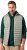 JAY-PI Lightly Quilted Vest with Stomach Fit Grey - Vestes - Vestes homme grandes tailles