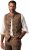 JP1880 Vest Traditional Cowhide Brown - Tous les vêtements - Vêtements grande taille pour hommes