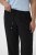 Kaffe Curve Mille Wide Pants Black Deep - Pantalons en tissu - 