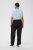 Kaffe Curve Mille Wide Pants Black Deep - Pantalons en tissu - 