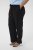 Kaffe Curve Mille Wide Pants Black Deep - Pantalons en tissu - 