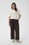 Kaffe Curve Mille Wide Pants Coffee Brown - Pantalons en tissu - 
