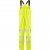 Leo Northam Ecoviz 15K Performance+ Bib & Brace Hi-Vis Yellow - Vêtements de travail - Vêtements de travail grandes tailles