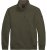 Double Outfitters MTOP-1163 Sweat-shirt col zippé Kaki - Sweatshirts & hoodies - Sweatshirts/Hoodies grande taille homme