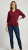 Nora Mikken GELINA Sweater Burgundy - VÊTEMENTS FEMME XS-XXL - 