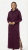 Nora Mikken MARTINA Maxi Hoodie Dress Mauve Wine - VÊTEMENTS FEMME XS-XXL - 