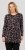 Scandinavian Caramel Flower Petals Tunic Copper and Blue - T-shirts imprimés pour femme - 