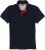 Adamo Pablo Comfort fit Polo Shirt Navy - Polos - Polos homme grande taille