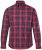 JP1880 Checked Shirt Long Sleeve Red - Chemises - Chemises Grandes Tailles Hommes