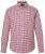 JP1880 Checked Flannel Shirt Long Sleeve Light Red - Chemises - Chemises Grandes Tailles Hommes