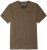 Adamo Silas Regular fit Serafino T-shirt Khaki - T-shirts - T-shirts Homme Grande Taille