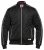 D555 Skipton Quilted Bomber Jacket Black - Vestes - Vestes homme grandes tailles