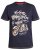D555 Slater T-shirt Navy - T-shirts - T-shirts Homme Grande Taille