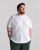 Motley Denim Stockholm T-shirt White - T-shirts - T-shirts Homme Grande Taille