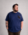 Motley Denim Milan T-shirt Indigo foncé - T-shirts - T-shirts Homme Grande Taille