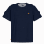 Motley Denim Stockholm T-shirt Dark Indigo - T-shirts - T-shirts Homme Grande Taille