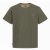 Motley Denim Stockholm T-shirt Dark Khaki - T-shirts - T-shirts Homme Grande Taille