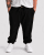 Motley Denim Berlin Sweatpants Black - Pantalons/shorts de survêtement - Survêtement/jogging grandes tailles