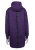 Nora Mikken KADRI WHITE Long Hoodie Purple - Sweatshirts & hoodies - 