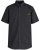 Motley Denim Zagreb Chemise manches courtes Anthracite - Chemises - Chemises Grandes Tailles Hommes