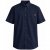 Motley Denim Zagreb Chemise manches courtes Bleu marine - Chemises - Chemises Grandes Tailles Hommes