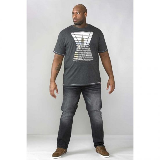 D555 Benson Tapered Fit Stretch Jeans Stonewash TALL SIZES - VÊTEMENTS HOMME MT-6XLT - Vêtements Tall Homme