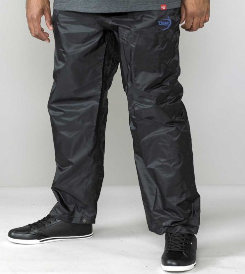 D555 Elba "Packaway" Rain Pants Navy - Sport & outdoor - Vêtements de sport grande taille 