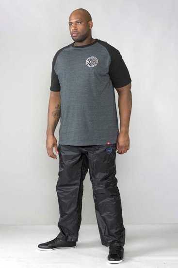 D555 Elba "Packaway" Rain Pants Black - Sport & outdoor - Vêtements de sport grande taille 