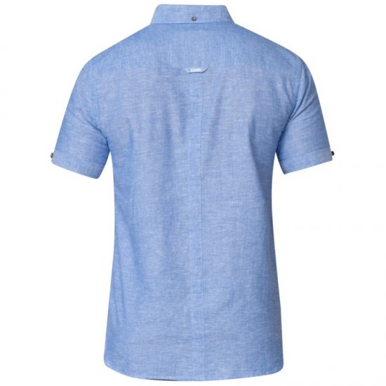 D555 Eric Linen Short Sleeve Shirt - Chemises - Chemises Grandes Tailles Hommes