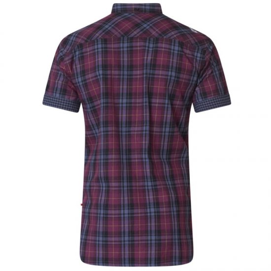 D555 Herbie Short Sleeve Shirt - Chemises - Chemises Grandes Tailles Hommes