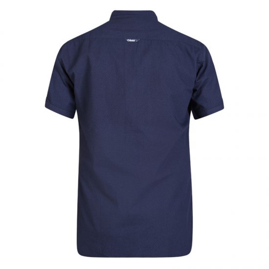 D555 Wesson Shirt Navy - Chemises - Chemises Grandes Tailles Hommes