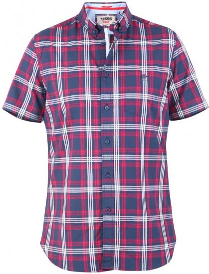 D555 RIPLEY Shirt With Pocket - Chemises - Chemises Grandes Tailles Hommes