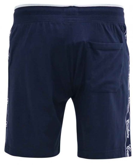 D555 Brantham Couture Elasticated Waistband Shorts Navy - Pantalons/shorts de survêtement - Survêtement/jogging grandes tailles