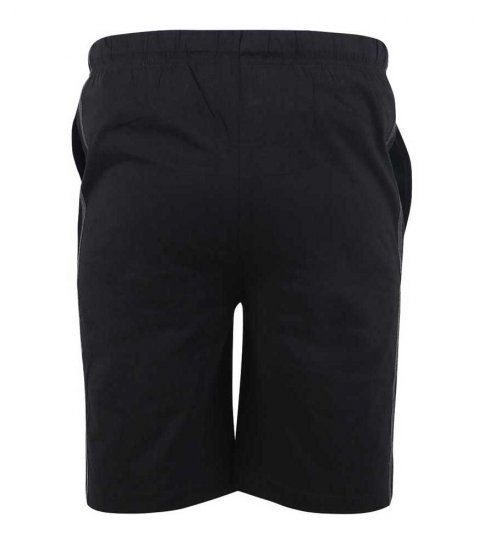D555 Ryan Jersey Shorts 2-pack Black/Charcoal - Pantalons/shorts de survêtement - Survêtement/jogging grandes tailles