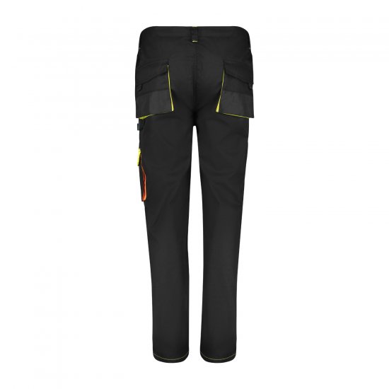 Adamo 109110 Pantalon De Travail Noir - Vêtements de travail - Vêtements de travail grandes tailles