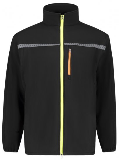 Adamo 109130 Veste Softshell De Travail Noir - Vêtements de travail - Vêtements de travail grandes tailles