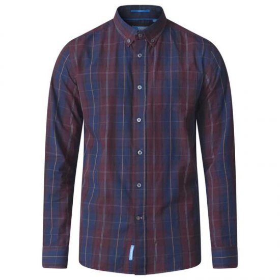 D555 Grady Long Sleeve Check Shirt - Chemises - Chemises Grandes Tailles Hommes