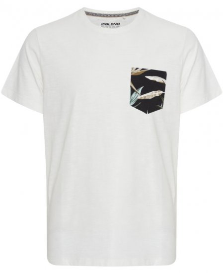 Blend 5038 T-shirt White - T-shirts - T-shirts Homme Grande Taille