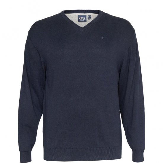 North Latitude V-neck knit Black - Sweatshirts & hoodies - Sweatshirts/Hoodies grande taille homme