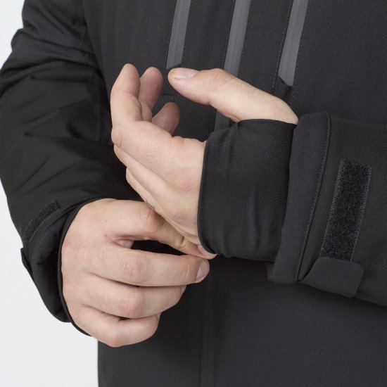North Latitude Ski Jacket Black - Vêtements de ski - Ski & hiver grandes tailles