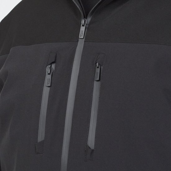 North Latitude Ski Jacket Black - Vêtements de ski - Ski & hiver grandes tailles