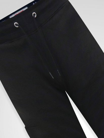 D555 Dexter 1 Cargo Jogger With Bear Embroidery TALL Noir - TALL pantalons de survêtement - Joggings TALL pour hommes grands