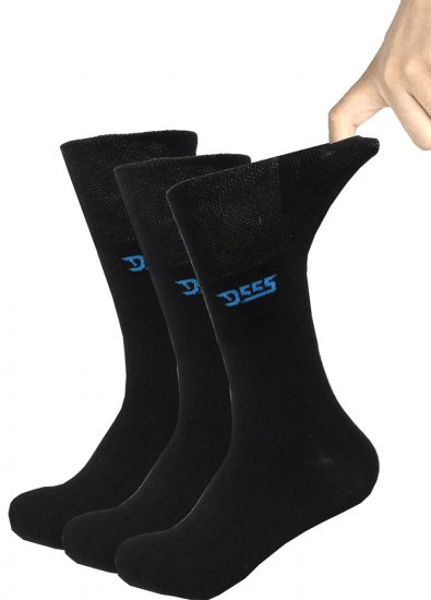 D555 Harold Extra Wide Comfort Fit Socks 3-pack - Sous-vêtements & bain - Sous-vêtements Grande Taille