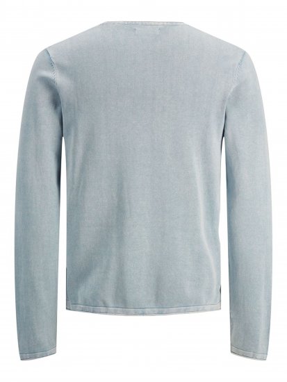 Jack & Jones JJELEO Knit Faded Denim - Sweatshirts & hoodies - Sweatshirts/Hoodies grande taille homme