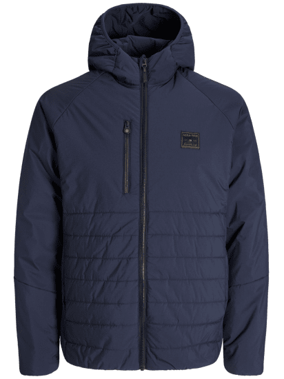 Jack & Jones Finn Hybrid Jacket Sky Captain - Vestes - Vestes homme grandes tailles